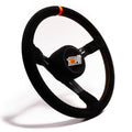 MPI 13.75" BL Steering Wheel with Suede Grip image 0