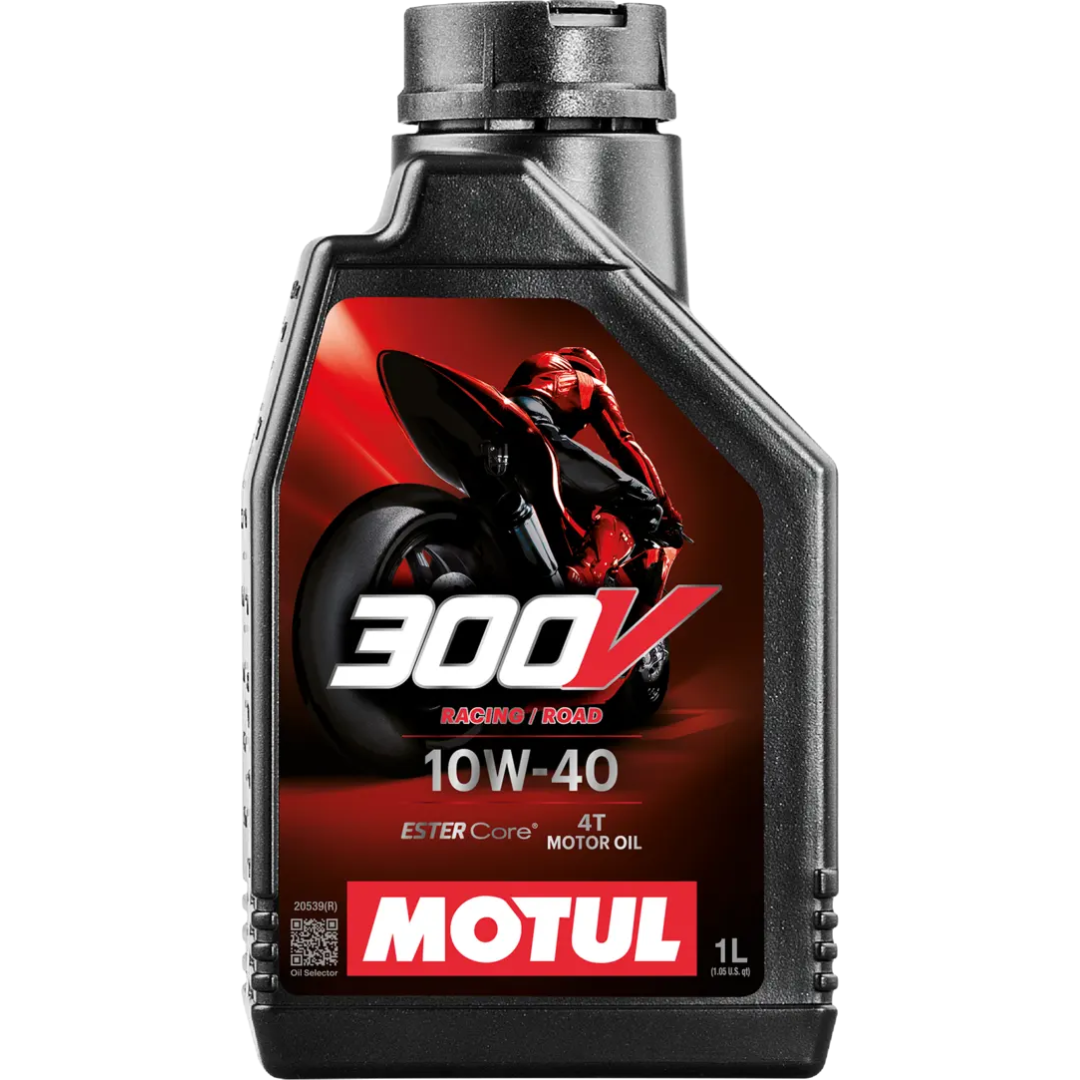 Motul 300V 10W40 Motorcycle Racing Oil image 0