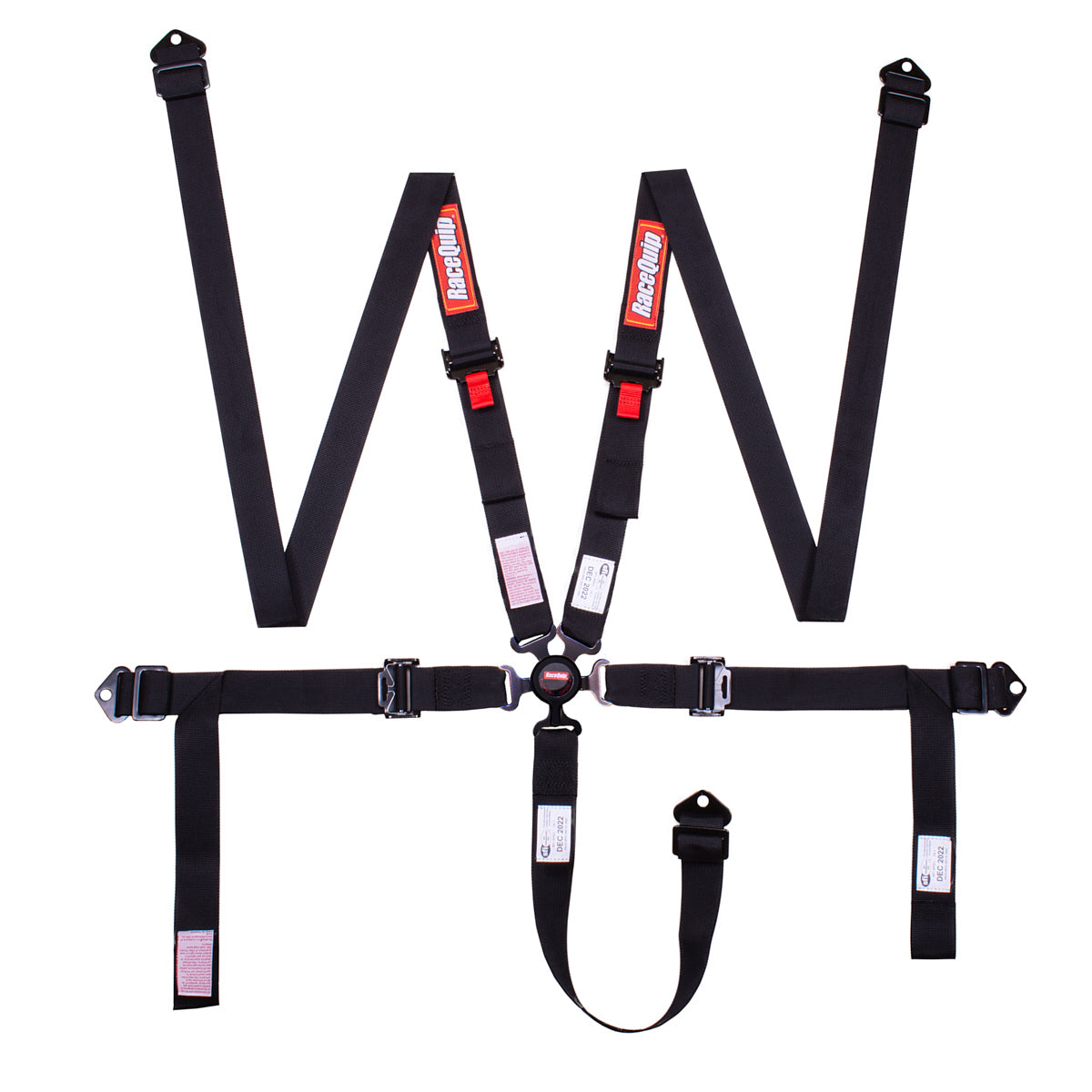 RaceQuip SFI 16.1 5-Point Camlock Harness with 2" Webbing image 0
