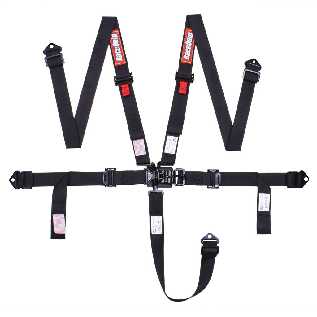 RaceQuip SFI 16.1 5-Point Latch & Link Harness with 2" Webbing image 0