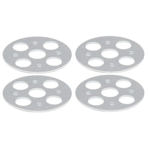 Allstar Lightweight Aluminum Hood Pin Scuff Plates (4-Pack) image 0