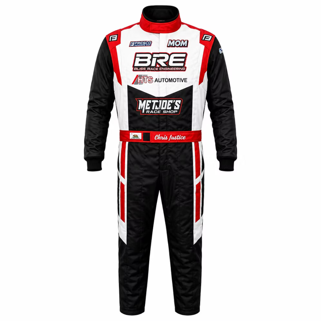 Fresco Performance Wear Custom SFI 3.2A/5 1-Piece 2-Layer Fire Suit