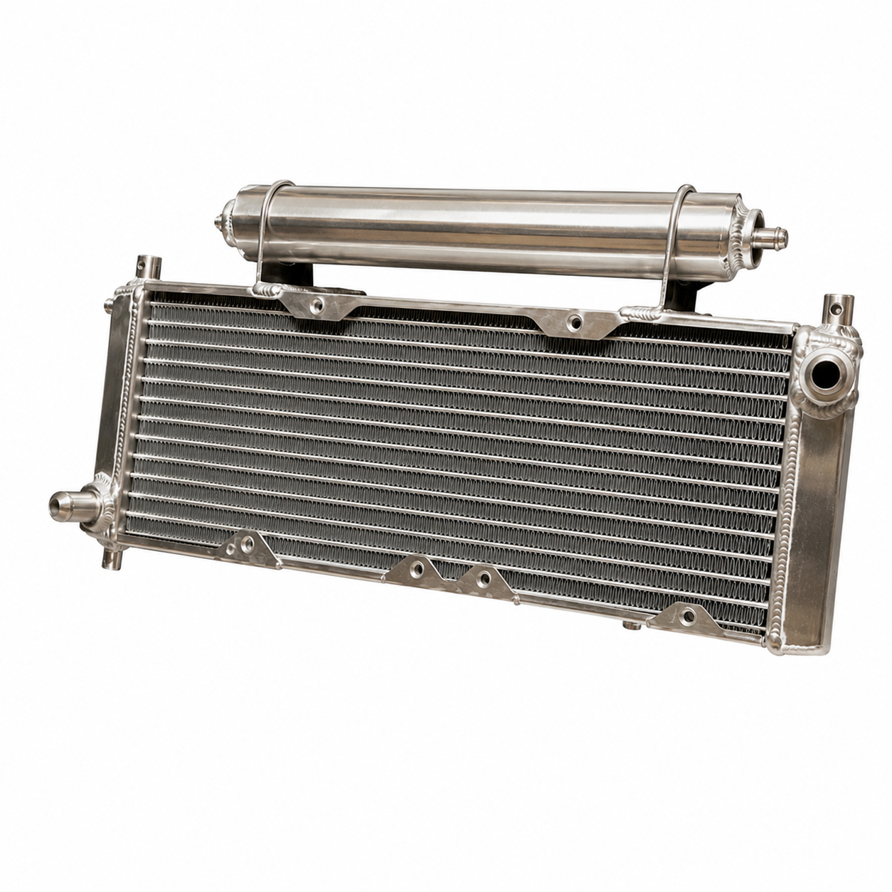 Fluidyne Legends Single Pass Oil Cooler with Vortex Tube