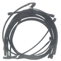 MetJoe's Legends Stainless Steel Braided Brake Line Kit by Goodridge image 0