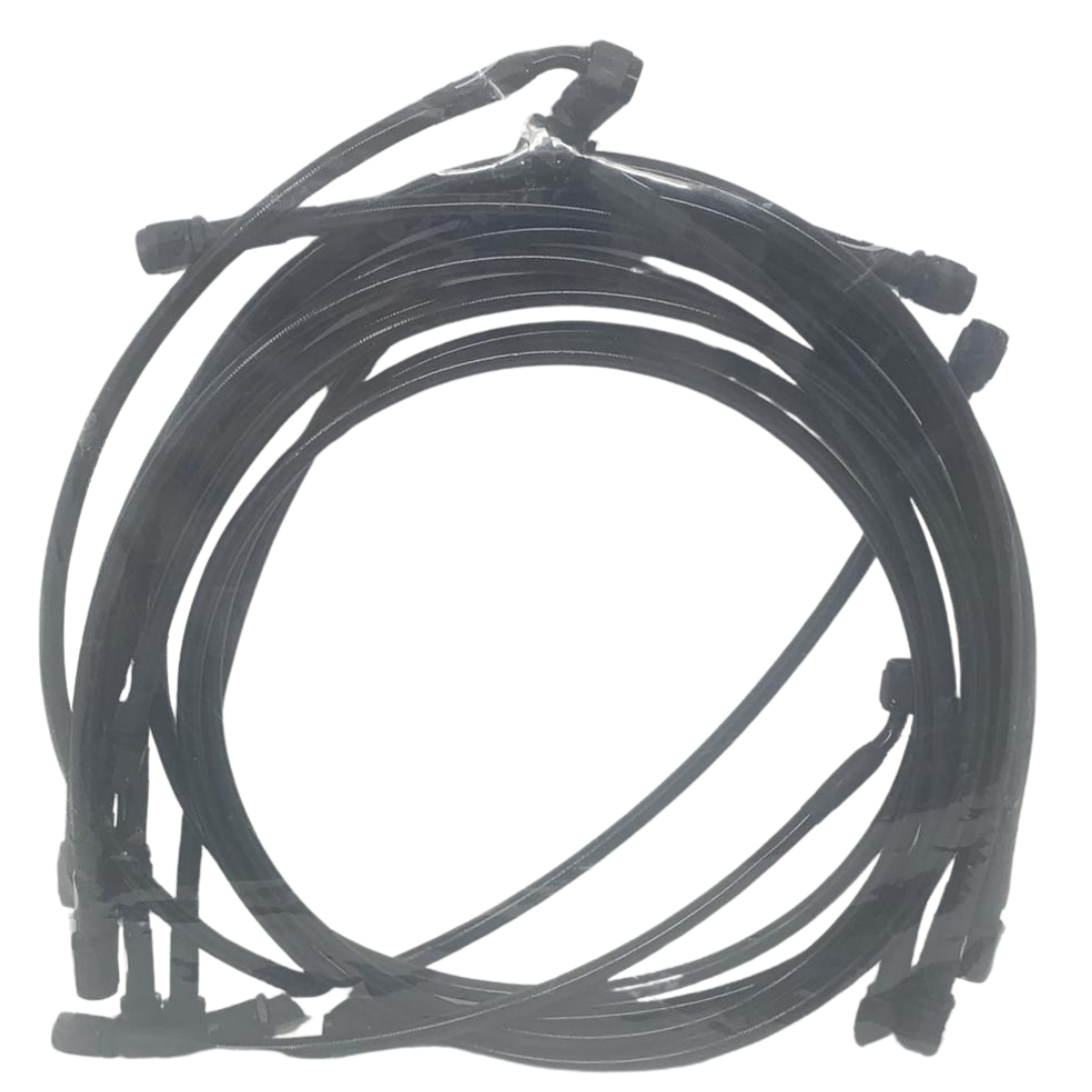MetJoe's Legends Stainless Steel Braided Brake Line Kit by Goodridge image 0