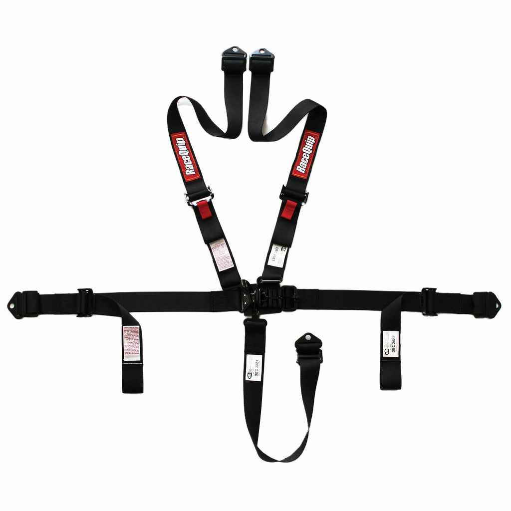 RaceQuip SFI 16.1 5-Point Latch & Link Harness with 2" Webbing image 1